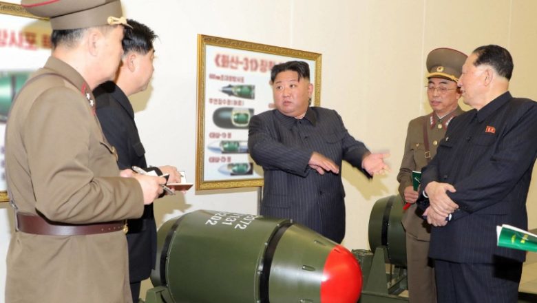 Coreia do Norte revela novas ogivas nucleares