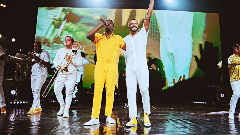 Seu Jorge e Alexandre Pires se apresentam no Espaço Unimed