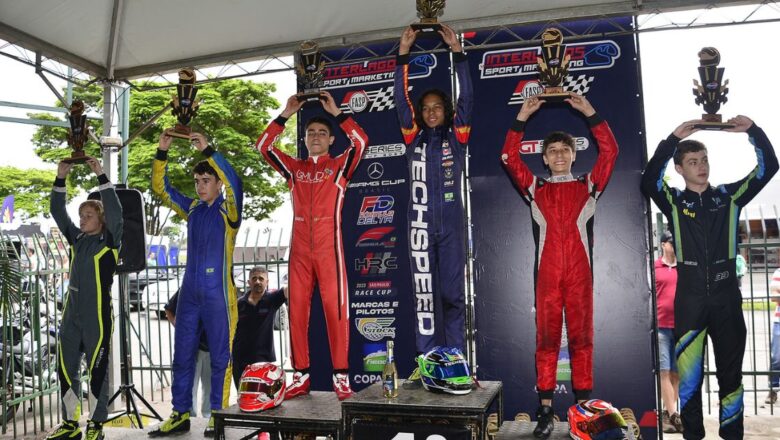 Nícolas Amaral conquista segundo lugar na final da Copa São Paulo Light de Kart