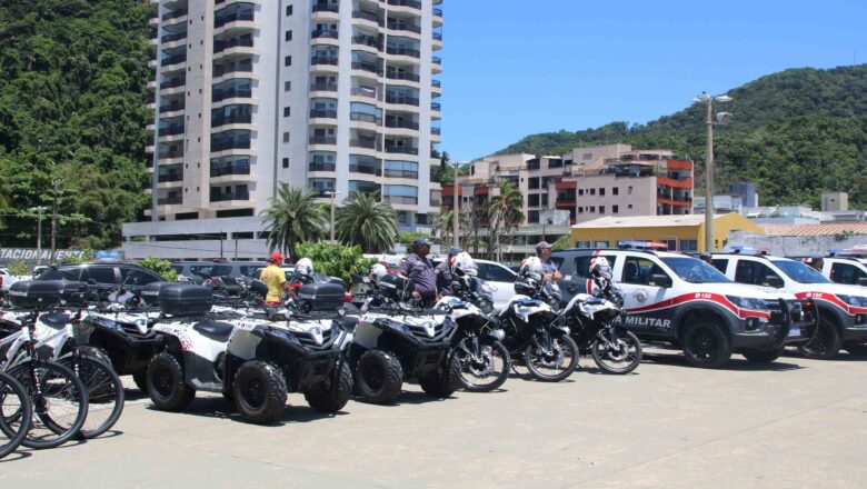 Operação Verão reforça segurança no litoral de SP com mais de 5,5 mil policiais