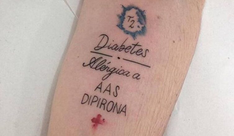 Tatuagem de segurança ganha espaço no gosto da população