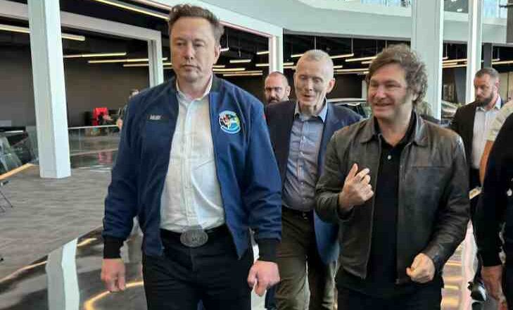 Javier Milei e Elon Musk se reúnem no Texas para discutir investimentos em lítio e planejar um “evento épico” na Argentina