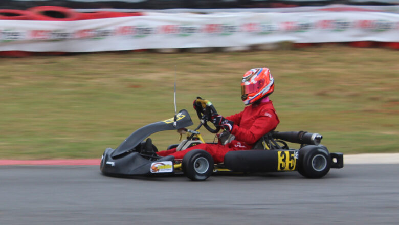 Murilo Diniz se destaca pelas ultrapassagens na terceira etapa da Copa São Paulo Light de Kart