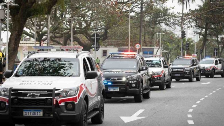 Prisões de criminosos e reforço no policiamento: ações reduzem criminalidade na Baixada Santista