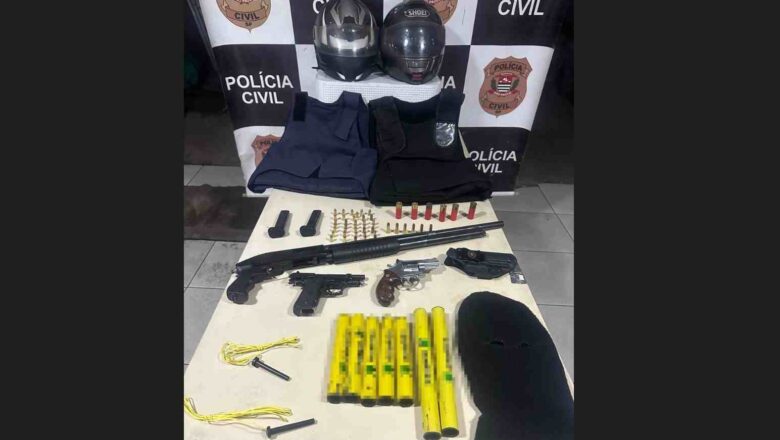 Grupo especializado em roubo de cargas é preso com armas e dinamites em imóvel na zona sul de SP