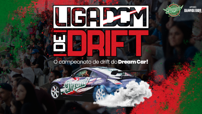 Liga DCM de Drift promete adrenalina no Dream Car Museum em parceria com Bandoleros Racing