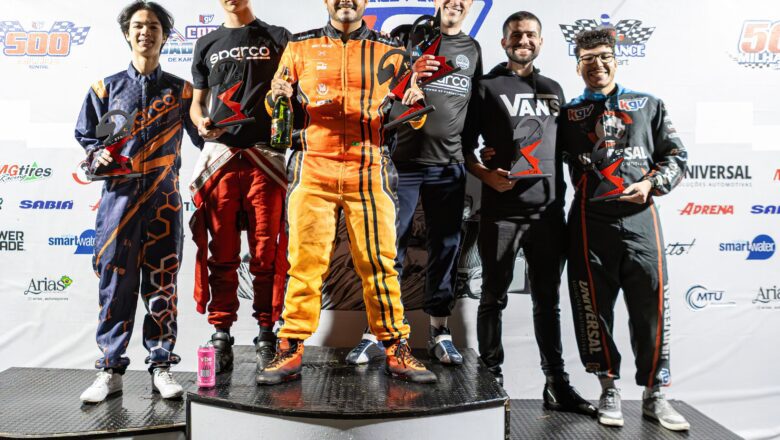 Frio e chuva marcam a oitava etapa da Copa Bandoleros de Kart no Kartódromo da Granja Viana