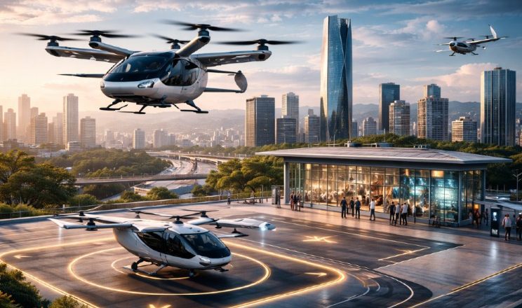 São Paulo e Rio de Janeiro iniciam era dos aeroportos para carros voadores com vertiportos e mobilidade aérea urbana