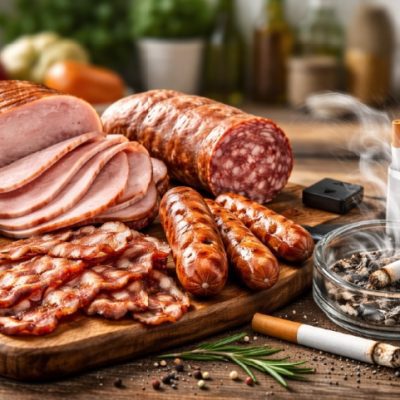 Presunto, Bacon e Salsicha Ganham Atenção Mundial: Estudo Coloca Carnes Processadas na Mesma Categoria de Risco do Tabaco