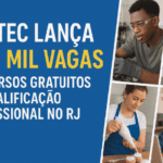 Faetec lança 37,5 mil vagas em cursos gratuitos de qualificação profissional no RJ