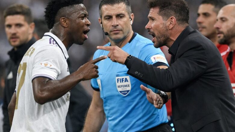 Vini Jr. e Simeone: o bate-boca que marcou o clássico Real Madrid × Atlético de Madrid