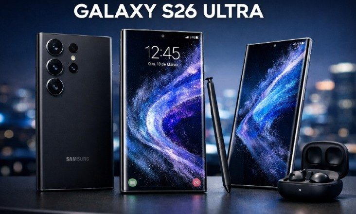 Samsung lança Galaxy S26 Ultra com foco em inteligência artificial, câmera aprimorada e desempenho premium