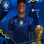 Seleção Brasileira terá camisa 2 azul para a Copa do Mundo de 2026