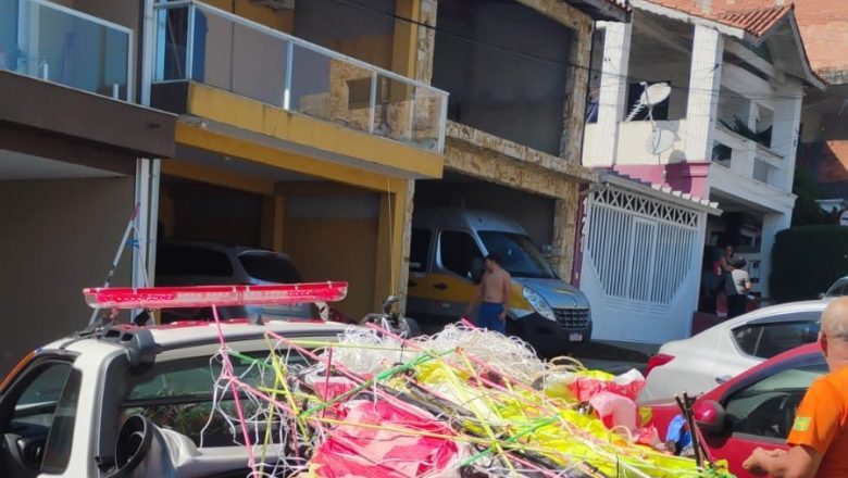 Balão cai sobre casa em Carapicuíba e acende alerta para temporada de incêndios em SP